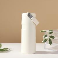 Vaso deportivo con aislamiento de acero inoxidable, a prueba de fugas, taza térmica de 16oz, taza de viaje de doble capa para coche - details 4