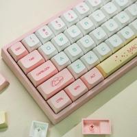Aron Candy-teclas de sublimación, accesorio para Teclado mecánico con cable USB, 125 teclas, JIAN, PBT, XDA - details 9