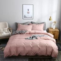 Juego de Cubierta de Edredón de Doble Cara en North America Diseño Simple AB para Cama Doble King Queen Tamaño Quilts Covers Comforter Cubierta de Ropa de Cama - details 0