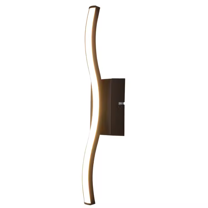 CBJKTX Lámpara de techo LED para dormitorio sala de estar moderna color negro 6W lámpara de cocina diseño interior 3000K - 1