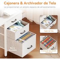 Escritorio de Escritorio en Casa Espacioso con Soporte para Auriculares y Bolsa de Almacenaje - details 3