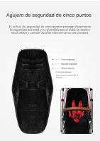 Saco de Dormir para Cochecito de Bebé Acolchado y Cálido, Protección Antiviento y Antifrío, Universal para Invierno - details 11