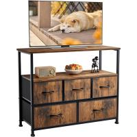 Mueble de Vestidor de Tela Estable con Marco de Acero Ideal para Dormitorio, Salón - details 17