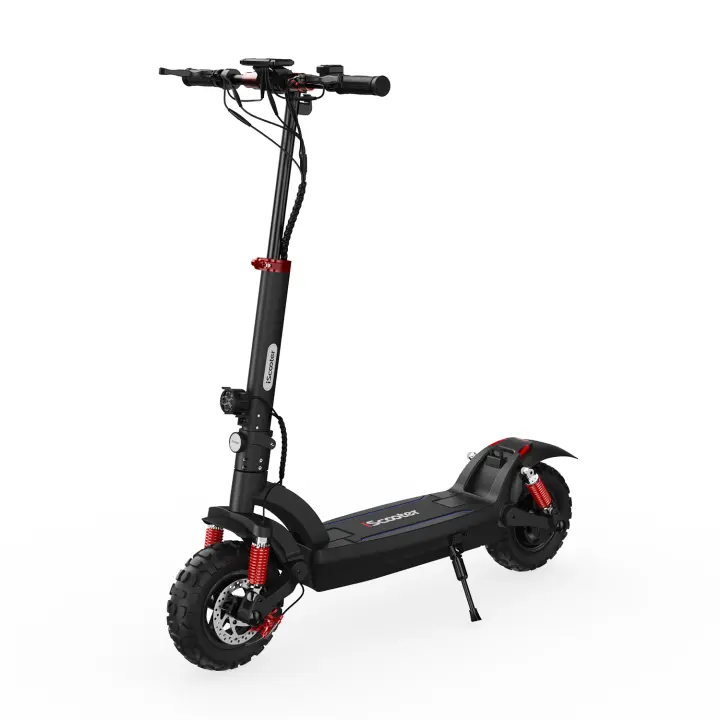 IScooter iX6-patinete eléctrico plegable para adultos, patinete eléctrico de 45 KM/H, patinete eléctrico de 1000W, patinete de 48V y 17,5Ah - 1