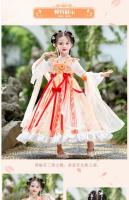 Hanfu-Disfraz antiguo chino de verano para niña, Súper Hada, falda de princesa para niño, Otoño/Invierno, Primavera/otoño, novedad de 2025 - details 7