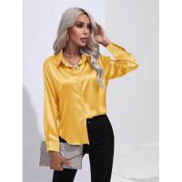 Camisa de satén para mujer, blusa de manga larga, nuevo estilo primavera/verano, ropa de mujer - details 11