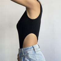 BUNO-Cuerpo sin mangas para mujer, monos ajustados sexys Y2k 2000s, ropa de calle informal para chica electrónica, traje femenino para Club Rave 2025 - details 9
