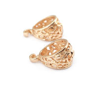 Collares de latón de Color dorado de 18K, pulseras, dijes, conectores, colgantes, cierres, cuentas, conector, suministros para fabricación de joyas, accesorios Diy- - details 50