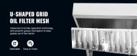 Campana extractora comercial SucceBuy, para camión de comida. Acero inoxidable. Resistente a la oxidación. Ideal para cocina/restaurante - details 2