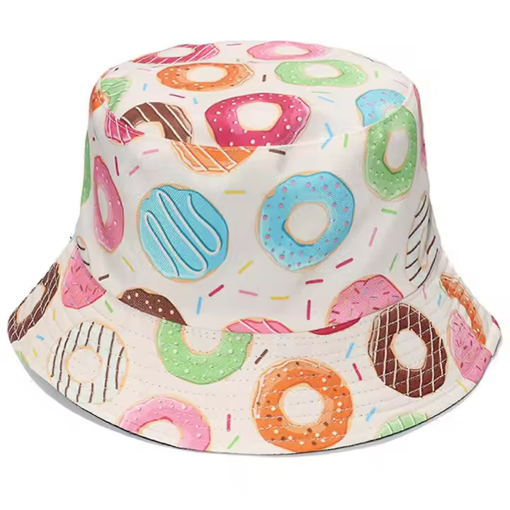 Sombrero de pescador lindo único, sombrero de pescador plegable, sombrero de playa de moda para mujeres y niñas - 1