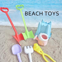 Pala de Playa de Madera para Niños Punta de Acero Inoxidable Plástico Engrosado - details 1