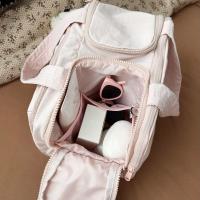 Bolsa de cosméticos de viaje con múltiples bolsas, bolsa de maquillaje de nailon impermeable, bolsa de viaje multifunción de gran capacidad, bolsa de lavado para compras - details 12