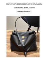 Bolso de mujer nuevo, bolso de hombro, bolso casual para ir al trabajo, bolso de cuero genuino Kelly, bolso de mano. - details 11