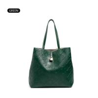 CH Vintage Color puro cubo letras clásicas viajero de gran capacidad bolso de mujer bolso de impresión Simple mochila de lujo de alta gama - details 8