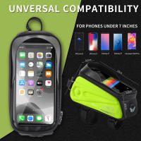 WEST BIKING-bolsa impermeable para teléfono, accesorio sensible a pantalla táctil de 7,0 pulgadas, para cuadro delantero de bicicleta de montaña o carretera - details 3