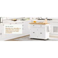 Isla de Cocina con Ruedas