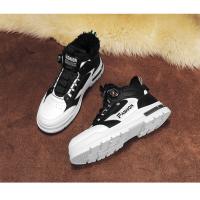 Forro polar engrosado caliente Martin botas de invierno nueva perilla personalizada con cordones superficie de cuero a prueba de frío aumento caliente de los zapatos de los hombres - details 6