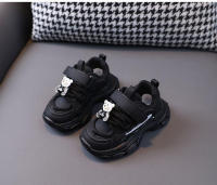 Zapatos para niños, deportivos de cuero con velcro, zapatos para correr resistentes al desgaste - details 6