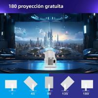 Proyector Android 4k LED de Alta Calidad Enfoque Corto, Resolución 720P, Audio Incorporado, WIFI, Tamaño de Pantalla Máximo 130&quot - details 8
