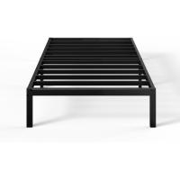 Marco de Cama de Metal Negro (160 x 200 cm Altura 36 cm Almacenamiento Bajo de la Cama) - details 14