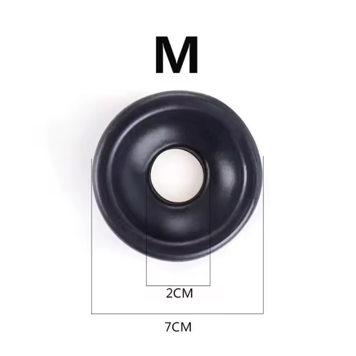 Anillo de manga de bomba masculina, accesorios de entrenamiento, anillo ejercitador, Juguetes sexuales para adultos para hombres, pene - 1