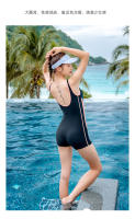 361 traje de baño de una pieza ángulo plano ajuste delgado nuevo entrenamiento deportivo profesional competencia conservadora comodidad de natación para mujeres - details 4
