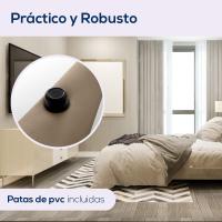 Molo Paris Acolchado de Alta Gama Tapizado en Piel Tamaño 160 x 120 cm Poste de Cama 150 Blanco - details 33