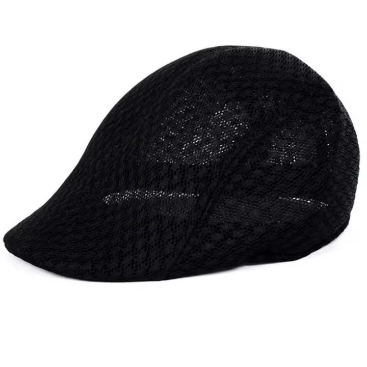 Gorra de Mesh Transpirable para Hombres Beret de Estilo Casual para Primavera-Verano-Otoño - 1
