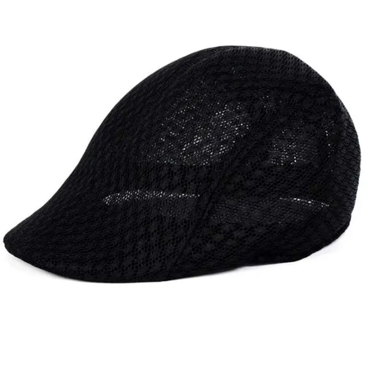 Gorra de Mesh Transpirable para Hombres Beret de Estilo Casual para Primavera-Verano-Otoño - 1