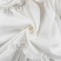 Elegante Vestido Mini de Cintura Alta con Encaje Manga Larga, Agujero en la Cintura, Lazo de Moda para Mujeres - details 6
