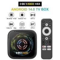 Smart TV Box Android 14 HK1 RBOX H8X Procesador Octa Core H728 Wifi6 Lan BT5.0 4G 32G 64G - details 0