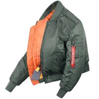 Chaqueta bomber táctica de invierno para hombre, abrigo militar grueso y cálido con capucha de aviador - details 5