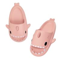 Pantuflas de Tiburón de Gradiente EVA para Verano 2024 Sandalias de Interior Suaves de Color Caramelo para Niños Solas Gruesas para Mujeres Hombres - details 17