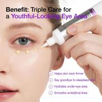 Anua Retinol 0.1 Caffeine Revitalizing Eye Cream, Under Eye Cream For Hydration, Glow Up Eye Contour, Niacinamide, Retinol For Face, Night Cream For Eye Care, Korean Skin Care (30g/1.05oz) - details 3