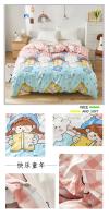 Juego de Ropa de Cama de Lujo con Funda de Edredón de Dibujos Animados Lindos para el Hogar Doble Set de Tela para Cama - details 8