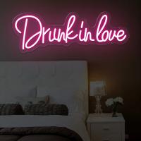 Luces LED de neón borracho en el amor, colgantes para dormitorio, hogar, habitación, boda, fiesta, Bar, Club, decoración de pared, regalo de cumpleaños, lámpara de neón - details 2