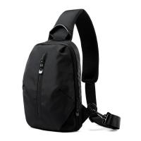 bandolera de nailon impermeable para hombre, bolso de pecho con correa ajustable, antirrobo, para viaje deportivo - details 0
