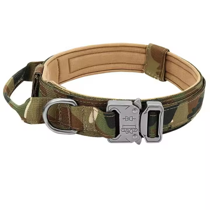 Collares Nailon Perros, Collar de entrenamiento duradero mascotas, ustable para Perros medianos y grandes - 1