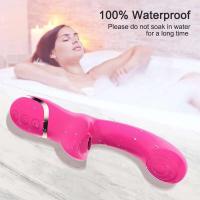 Consolador vibrador de punto G para mujer, 10 velocidades, succionador de clítoris, estimulador de clítoris Oral, motores duales, Juguetes sexuales para masturbador femenino adulto - details 5
