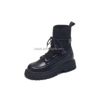 Nuevos modelos de lanzamiento, botas famosas, calcetines de tacón alto, zapatos de invierno para mujer, moda americana barata 2025 - details 2
