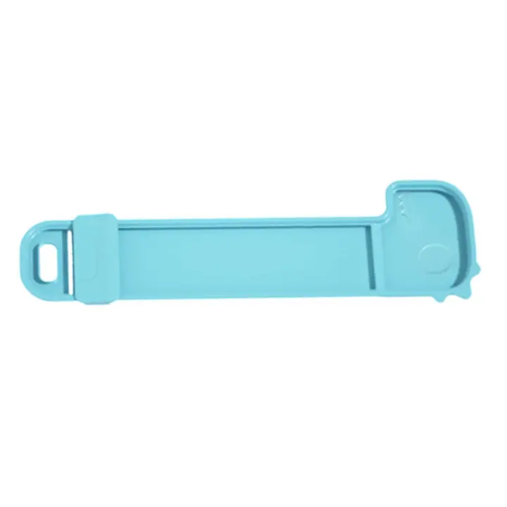 Cuchara feliz con tira para gato, utensilio de alimentación para aperitivos, líquido, cómodo y ahorrador de trabajo - 1