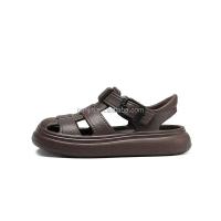 Nuevo 2025 zapatos para niños sandalias con diseño de hebilla clásica para niños niñas, sandalias suaves y cómodas, zapatillas, escuela 26 - details 3