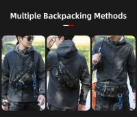 Riñonera táctica para hombre Bolsa Molle de pecho Cinturón para acampar Caza al aire libre - details 1