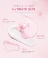 LAIKOU Sakura Kit de Cuidado de la Piel de 4 Piezas Limpiador Facial, Crema para los Ojos, Esencia de Rejuvenección, Aceite Nutritivo Herramientas de Cuidado de la Piel Facial - details 6