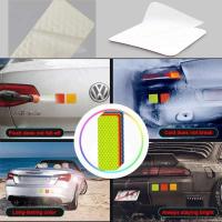Pegatinas para parachoques de coche, cinta de advertencia, pegatinas reflectantes seguras - details 4