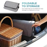 Bolsa de Refrigeración Suave de 32L con Forro Duro Bolsa Grande Aislada para Picnic, Camping, Barbacoa, Actividades al Aire Libre Impermeable, Aislada - details 2