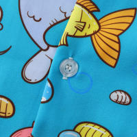 Camisa de manga corta para hombre, Camisa ajustada con estampado de flores fragmentadas, serie CS, primavera y verano, 2024 - details 110