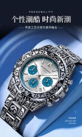 Reloj Submariner multifuncional con calendario de cuarzo grabado para hombre, superventas - details 2