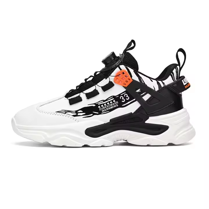 Zapatillas De Deporte Para Hombre Con Hebilla Giratoria Zapatillas Casuales Transpirables Para Primavera Y Otoño Zapatos Versátiles Para Padres - 1