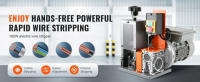 SucceBuy Máquina peladora automática de cables, pelacables eléctricos, referencia de profundidad visible, reciclaje de chatarra de cobre - details 0